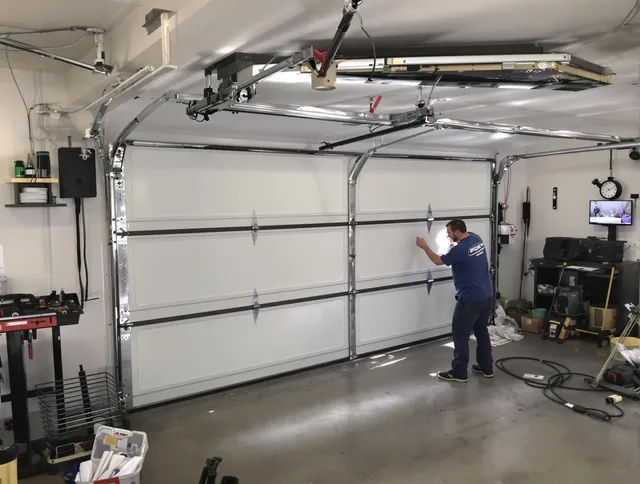 Professional garage door repair service by New London Garage Door Repair in New London