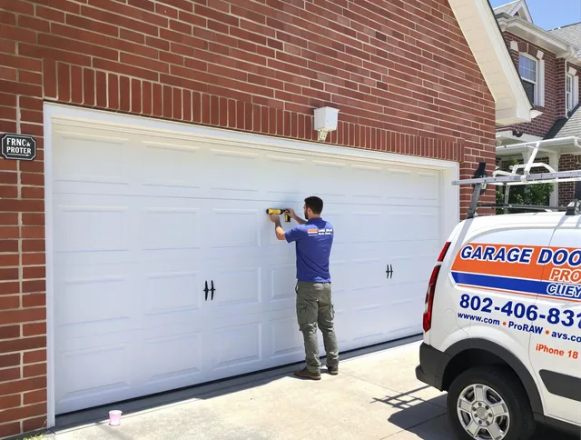 Local garage door repair service by New London Garage Door Repair in New London