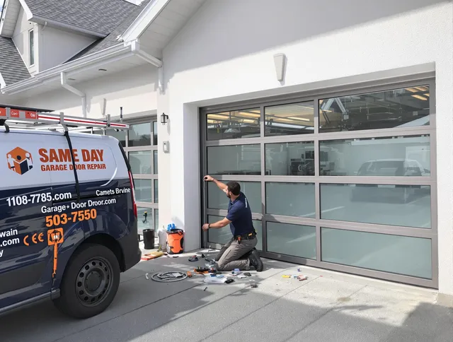 Same-day garage door repair service by New London Garage Door Repair in New London